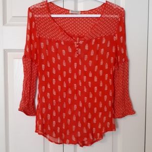 🍀Sale 4/20 Lucky Brand blouse